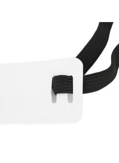 Sonew Men Beard Shaper Plastic Mustache Neckline Trimming Guide Shaper Beard Shaping Tool Neckline Template Guide Hairline Template Stencil Mustache Edge Shaving Template for Men Hair Styling Beard Trimm  - Image 4