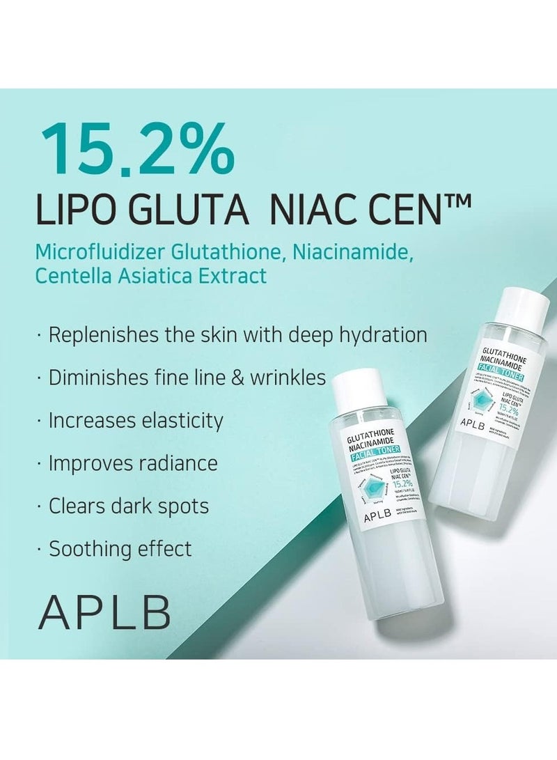 APLB Glutathione Niacinamide Facial Toner 160ml - Image 3