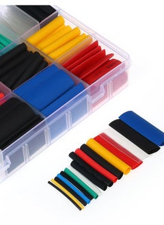 XiuWoo 580-Piece Assorted Sleeving Wrap Wire Cable Kit multicolor  - Image 3