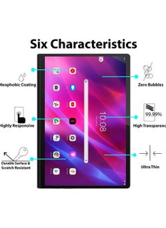 NAFO Screen Protectors FOR Lenovo Yoga Tab 11 Screen Protector - Tempered Glass 9H Hardness Scratch Resistant Bubble Free Tempered Glass Screen Protector for Lenovo Yoga Tab 11  - Image 2