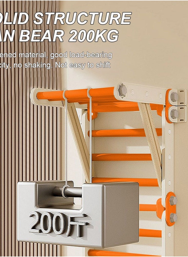 MaBaby Children Folding Slide Slide Indoor Home Small Family Climbing Frame Playground Kids Toys Baby Climbing Frame  - Image 3