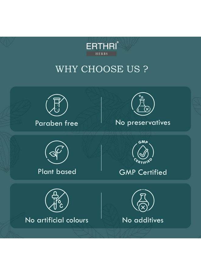 Erthri Haritaki Powder 400g | Pure Organic Harad Powder for Digestion, Skin and Hair | Inknut for Dark Circles | kadukkai powder for face - Image 3