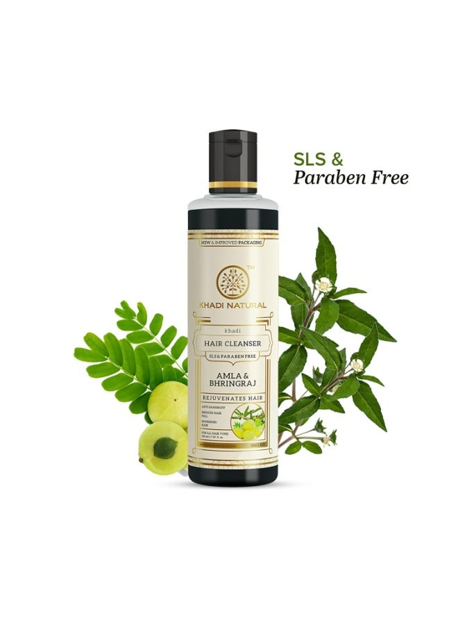 Khadi Natural Amla and Bhringraj Cleanser 210ml - Image 2