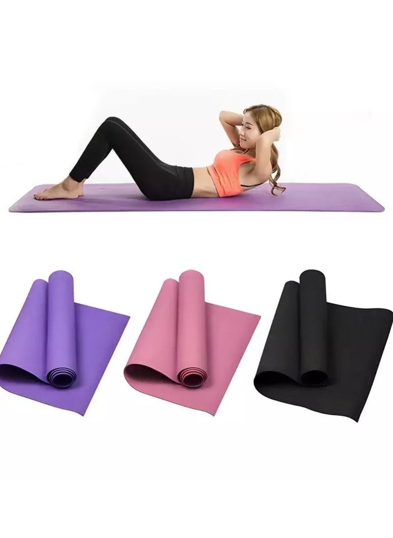 Spall Yoga Mat 4mm Thick High Quality NBR Non-Slip Yoga Mats For Beginner Fitness Exercise  - Image 3