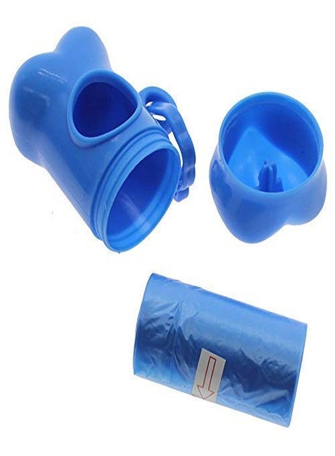 DOGTOWN Bone Dispenser with Set of Waste Pick up Poop Bag for Dogs & Pets (1 Dispenser & 2 Rolls with 15 Bags Each)- Color May Vary - Image 3