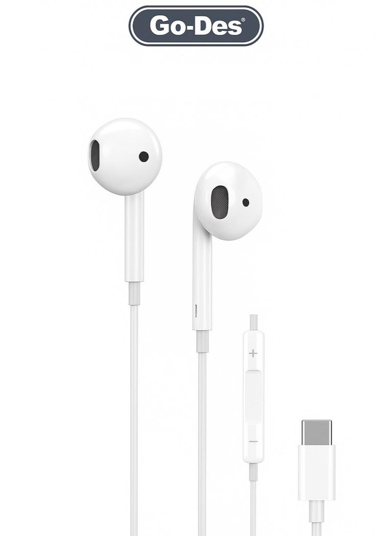 GO-DES Earphones Type C - Image 1