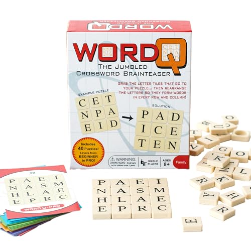 Continuum Games Word Q Jumbled Crossword Brainteaser - Image 1