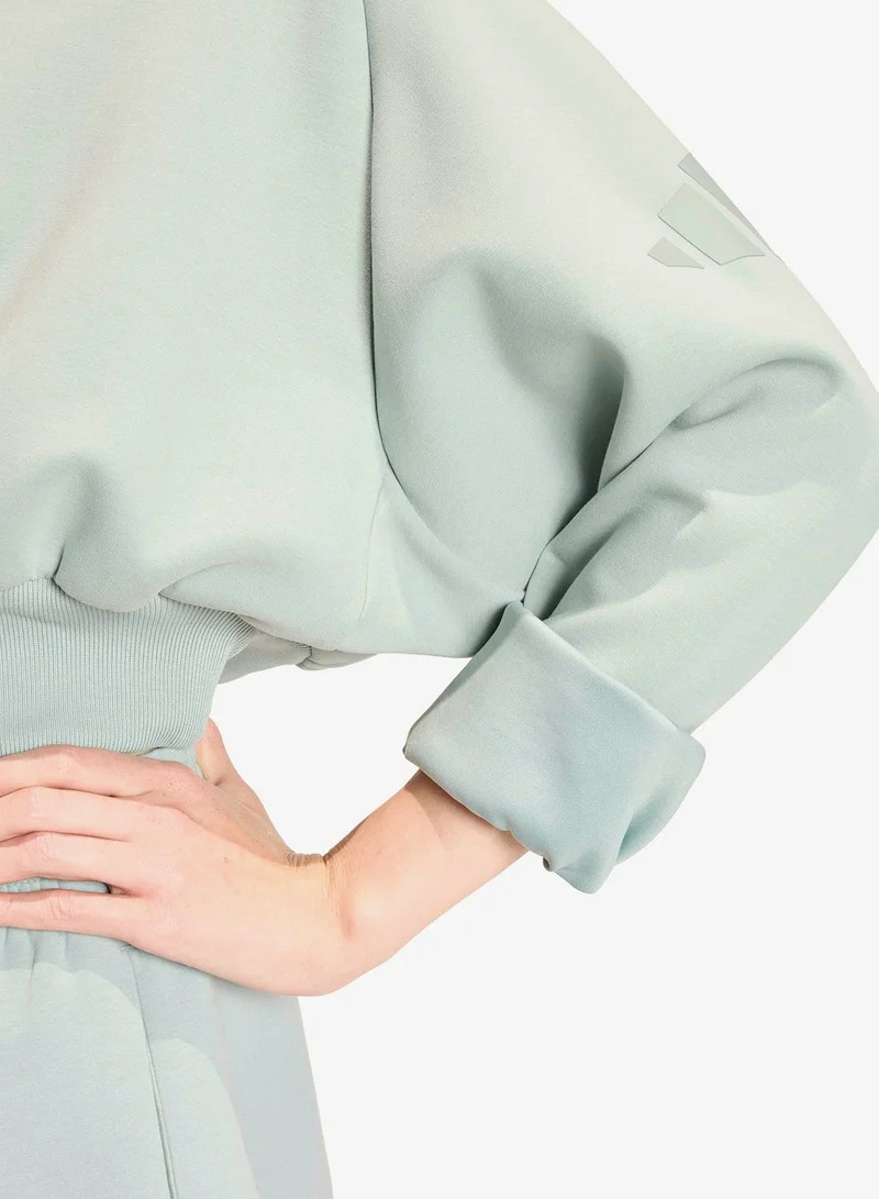 Adidas  Soft Lux Loose Sweatshirt for Women | Best Price UAE