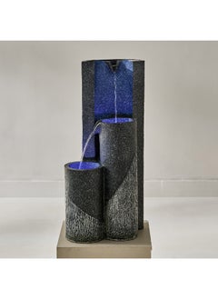 Home Box Adele 3-Pot Stone Finish Fountain With Led 60 X 24 X 31 Cm  - Image 1
