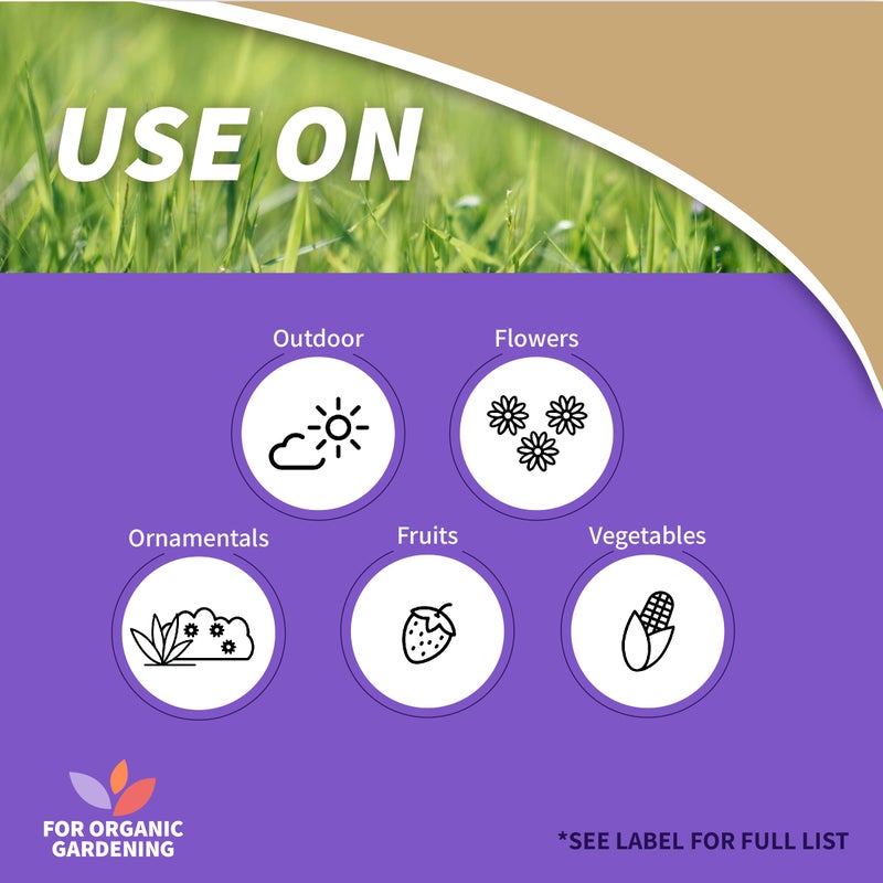 Bonide مبيد الفطريات النحاسي من بونيد كابتن جاك، 32 أونصة رذاذ جاهز للاستخدام للزراعة العضوية، يتحكم في الأمراض الشائعة - Image 2