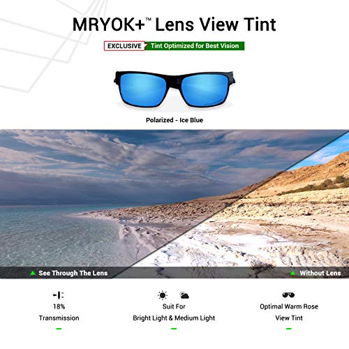 Mryok+ Polarized Replacement Lenses for Oakley Half Jacket - Ice Blue - Image 5