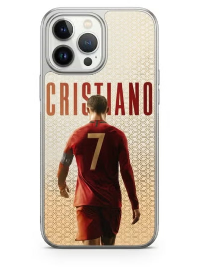 Ronaldo smartphone 17 Pro Max back case -  Premium CR7  Ronaldo Number 7 Phone Case - High Quality Graphic - Image 4