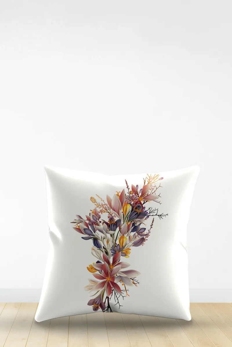 ارتافيسا Double Sided Digital Printed Decorative Faux Leather Throw Pillow Cover