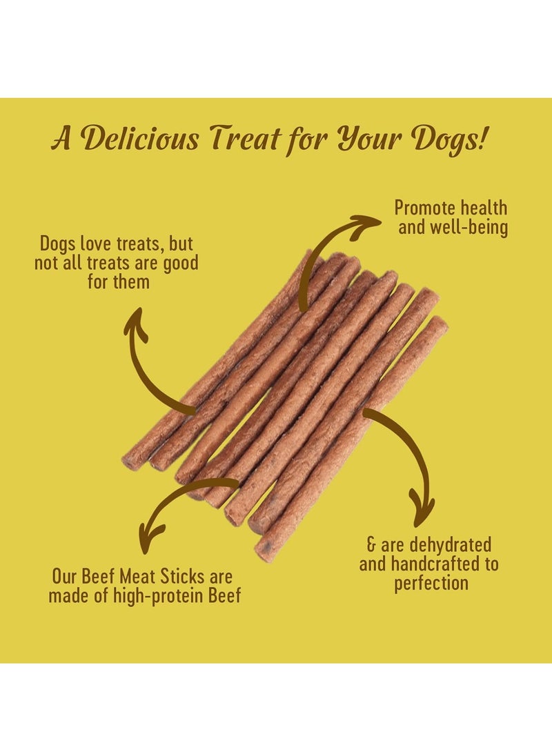 Dog Fest - Beef Meat Sticks Treats For Adult Dogs 4X45g - Image 1
