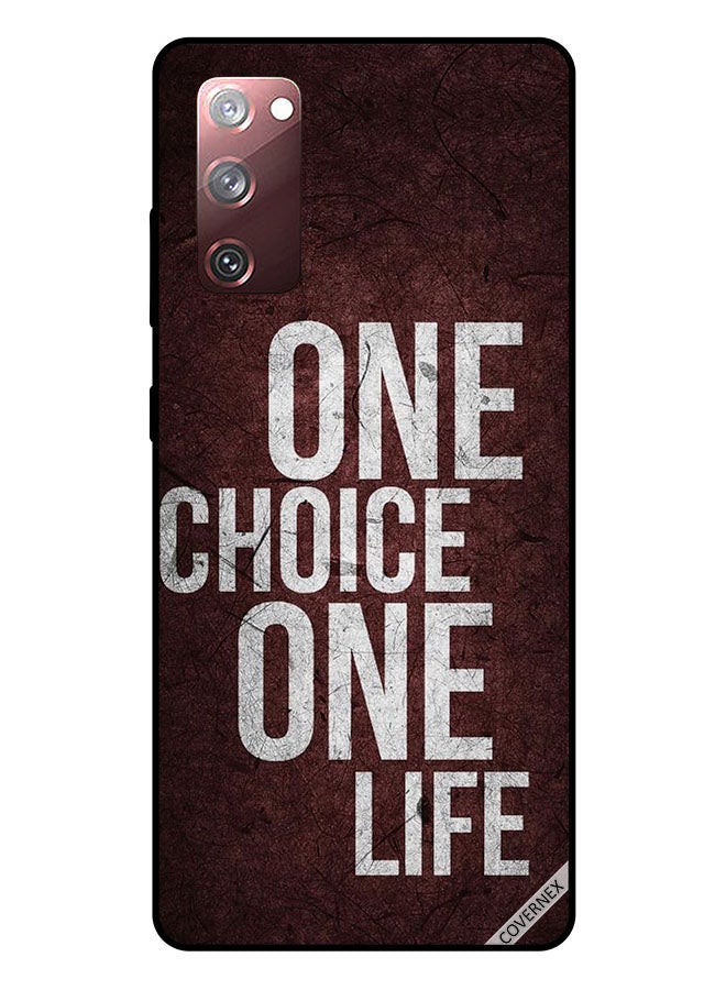 Covernex Shockproof Protective Case Cover For Samsung Galaxy S20 FE You Are Stronger Than You Think - Image 1