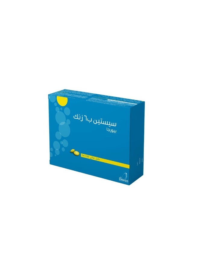 Cystine B6 Zinc Biorga 120 Tab - Image 1