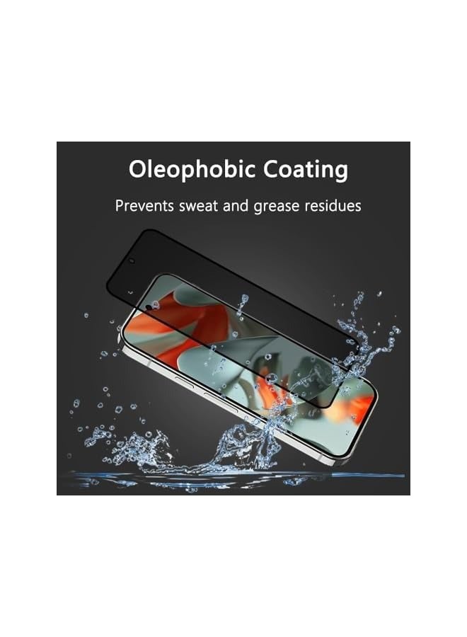 بروماس واقي شاشة الخصوصية لهاتف Google Pixel 9 Pro XL، طبقة من الزجاج المقوى المضاد للتجسس، صلابة 9H، مقاوم للخدش، واقي شاشة زجاجي مقوى مضاد للتجسس خالٍ من الفقاعات لهاتف Google Pixel 9 Pro XL 5G 2024 - Image 5