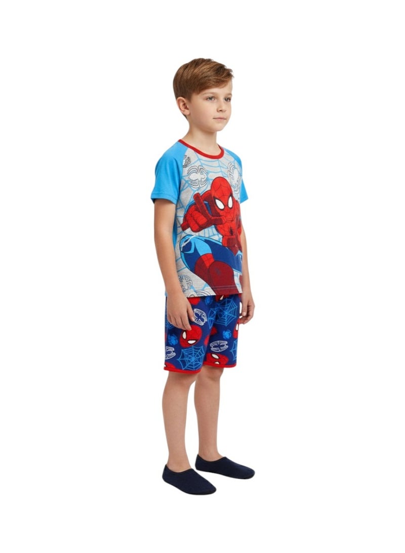 Bidani Spiderman Cotton Sleepwear Set - Image 3