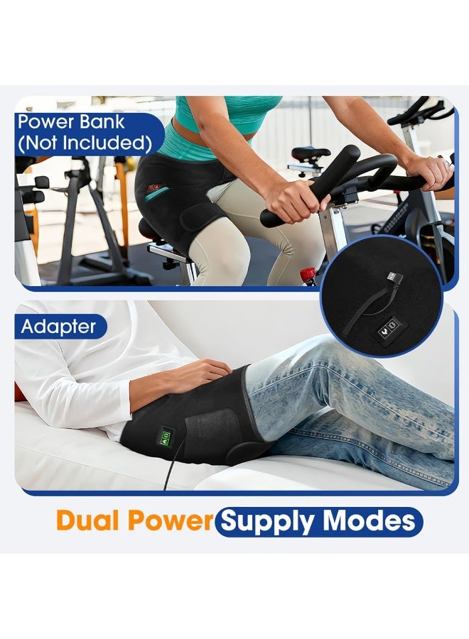 Bukela Cordless Heated Hip Joint Support Bracket Heating Pad, Used to Relieve Sciatic Nerve and Waist Pain,Hip/Thigh//Back Electric Heating Pad, Men's and Women's Gifts - Image 2