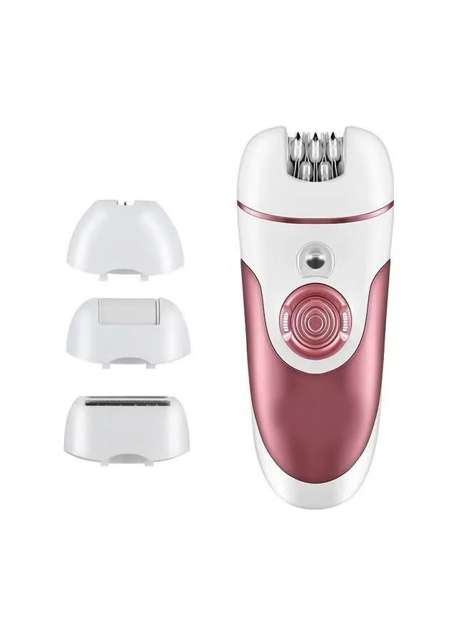 Professional 4 in1 Face Cleaning Cordless Rechargeable Epilator Advanced Wet Dry Hair For Women Electric Epilator - Image 1