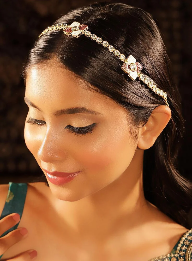 Priyaasi Kundan Studded Matha Patti