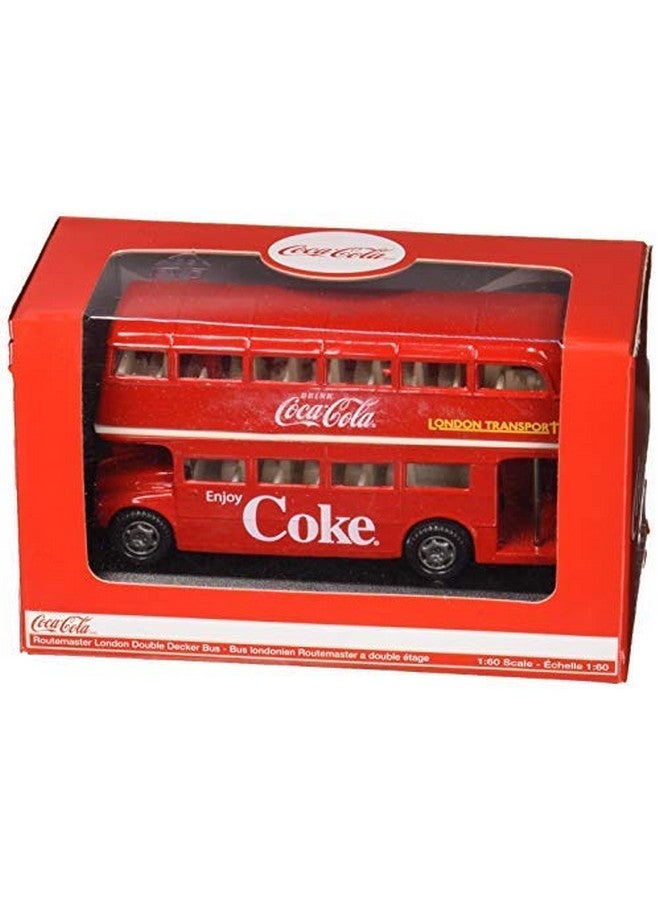 Coca-Cola 1/64 Routemaster London Double Decker Bus - Image 5