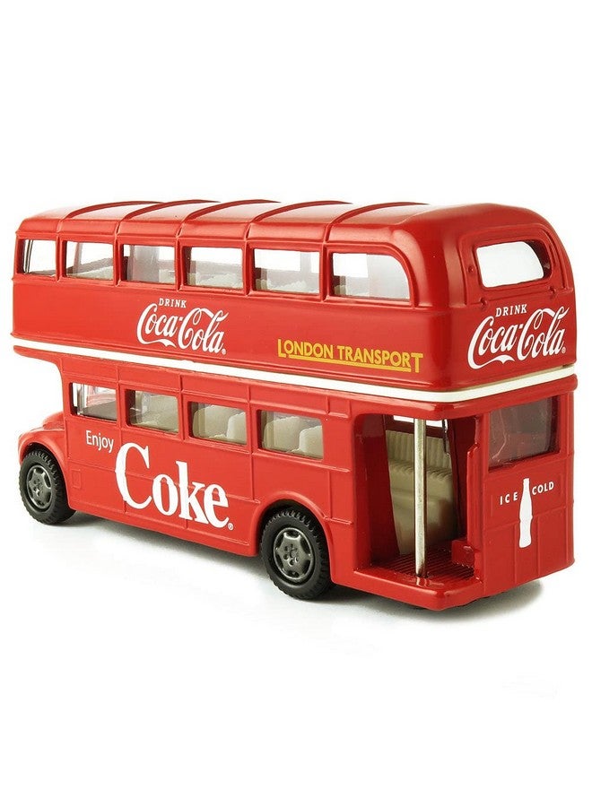 Coca-Cola 1/64 Routemaster London Double Decker Bus - Image 2