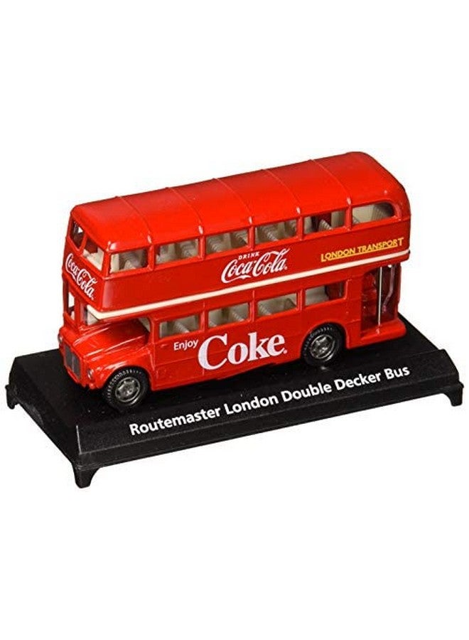 Coca-Cola 1/64 Routemaster London Double Decker Bus - Image 4