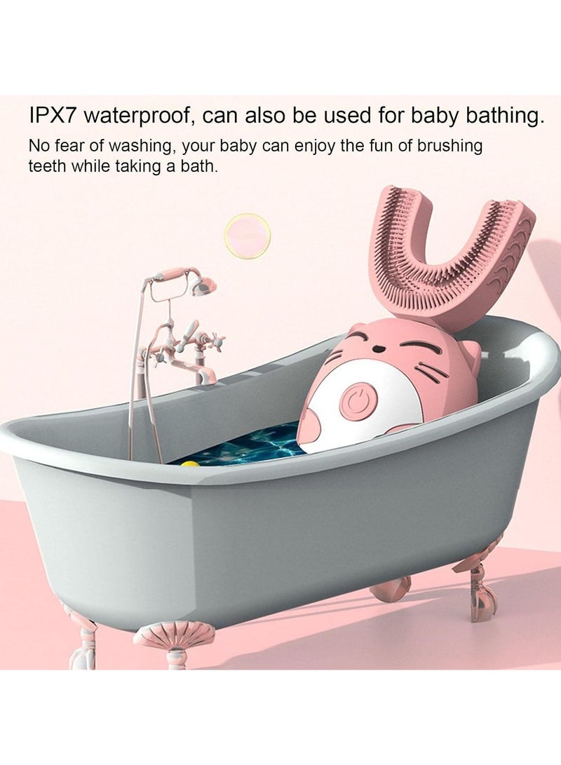 عام فرشاة أسنان بشكل U بالموجات فوق الصوتية - فرشاة أسنان بشكل U تلقائية 360° بالموجات فوق الصوتية الذكية لتبييض الأسنان - Image 2