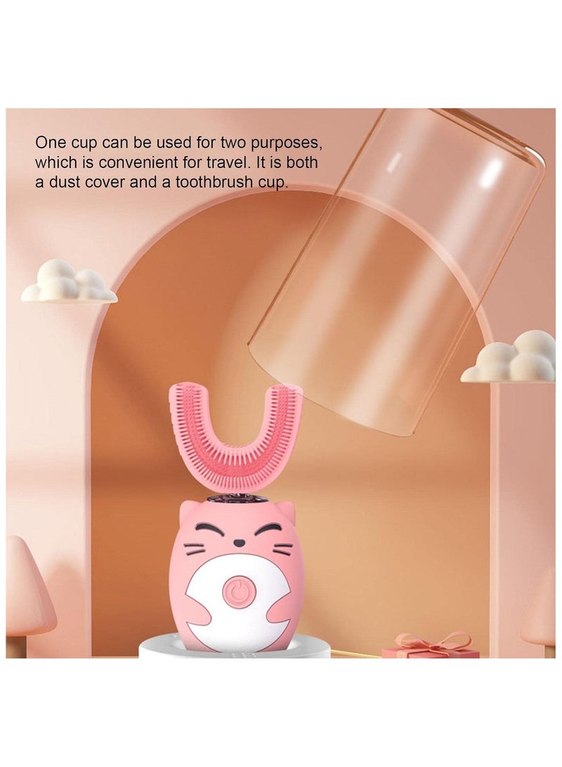 عام فرشاة أسنان بشكل U بالموجات فوق الصوتية - فرشاة أسنان بشكل U تلقائية 360° بالموجات فوق الصوتية الذكية لتبييض الأسنان - Image 4