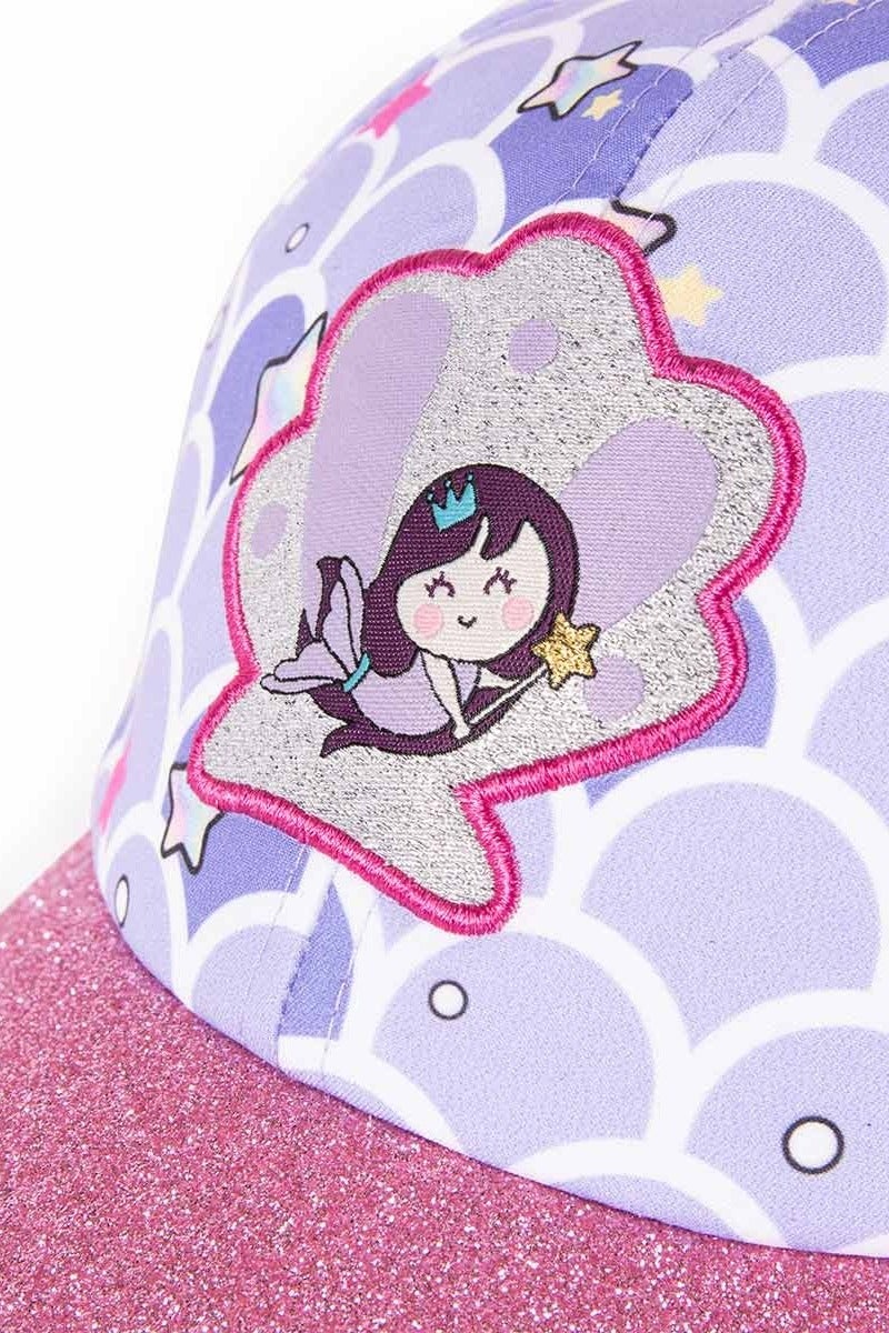 Milk & Moo Kids Cap for Ages 4-6, Cap for Girls, Mermaid Themed Baseball Cap, Vibrant Colorful Design, Adjustable Velcro Strap, Breathable Material, Sun Protection Design – Made in Turkey - Image 5