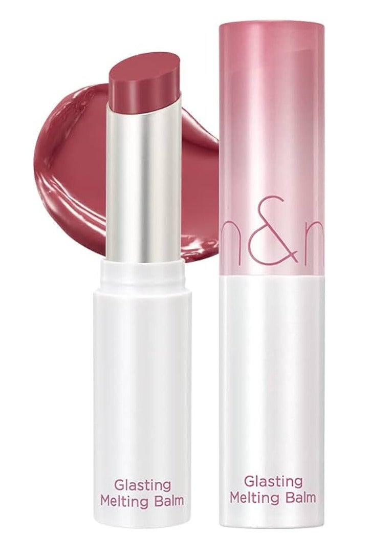 ROM و ND بلسم ذوبان جلاستينج 3.5 جم، 07 موف ويب، لامع، ممتلئ الشفاه، مرطب، شفاف، - Image 1