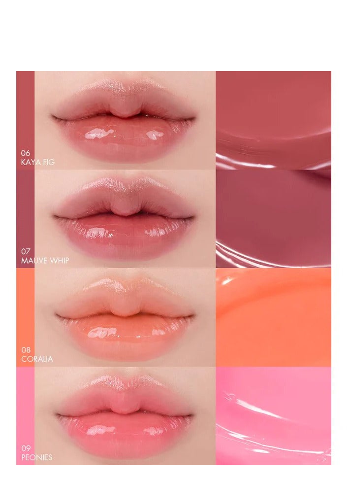 ROM و ND بلسم ذوبان جلاستينج 3.5 جم، 07 موف ويب، لامع، ممتلئ الشفاه، مرطب، شفاف، - Image 3