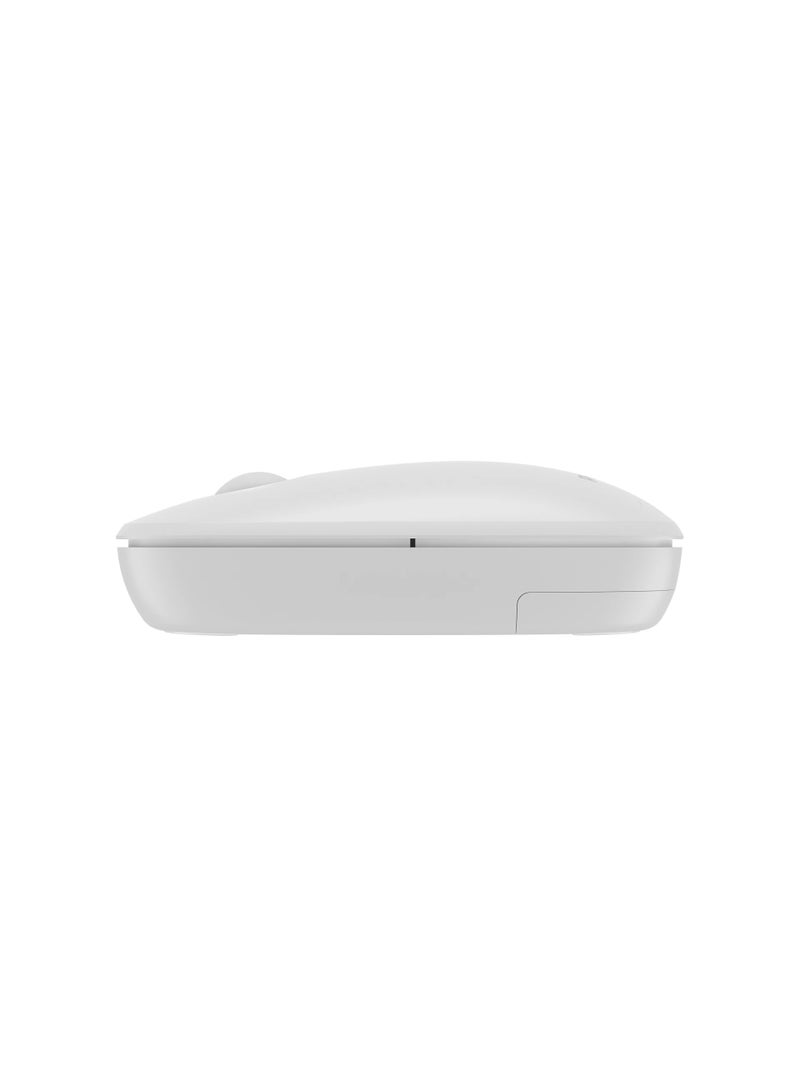 PHILIPS Wireless Mouse,2.4GHz Quiet Mouse with USB Receiver,Ergonomic Optical Computer Mice,1600 DPI,Portable and Durable Computer Mouse with 12-Months Battery Life for PC/Mac/Laptop – White White - Image 3