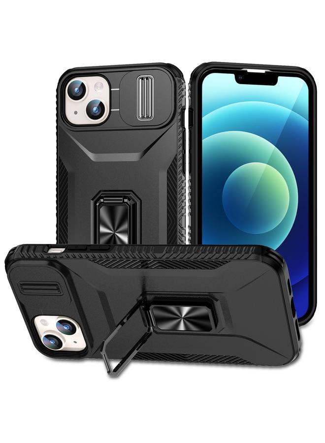 اس-توب جراب هاتف iPhone 15 Plus مع حامل كاميرا منزلق - Image 1