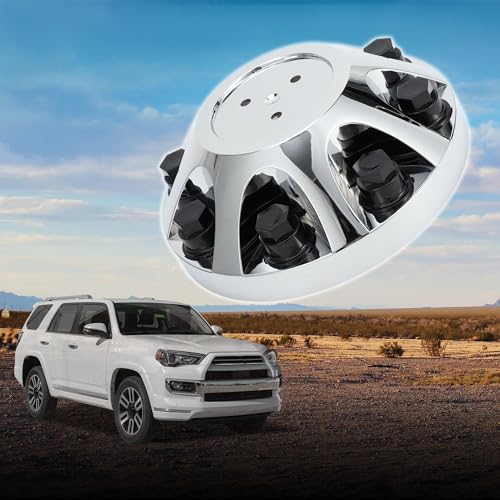 TUCKBOLD Wheel Center Caps Hub Caps Rim Center Caps for Chevrolet Silverado 2500 3500 HD 2011-2023 Wheel Caps Hubcap Center Covers Chrome Silver Tone 1 Pc - Image 2
