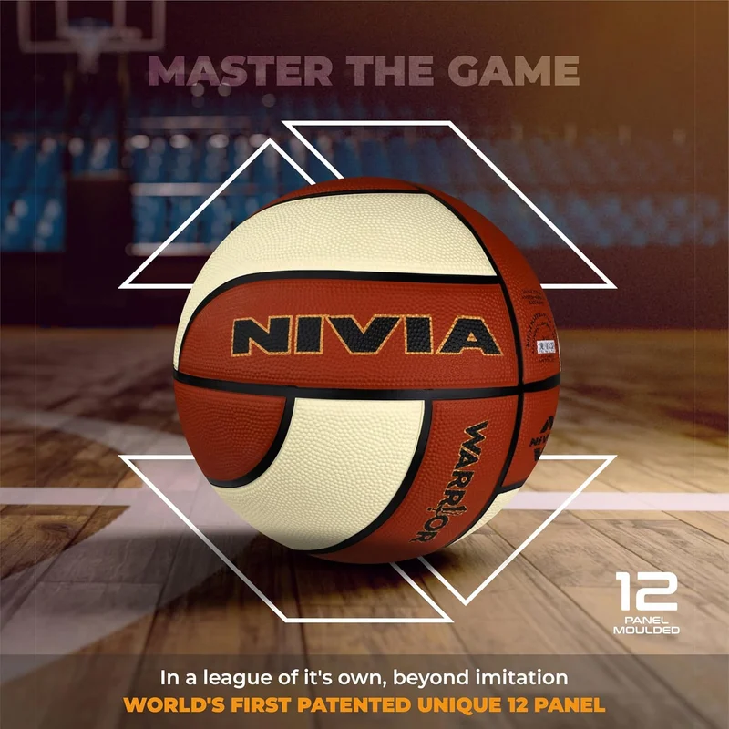 Nivia  Nivia Warrior Soft Rubberized Basketball Size 7  | Best Price UAE
