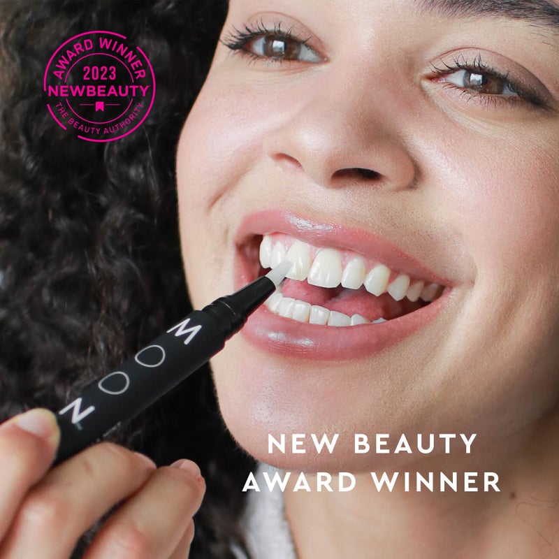 MOON Teeth Whitening Pen, Vanilla Mint, 0.09 Fl Oz, Gentle on Teeth, Whitens with Antioxidants & Essential Oils, Vegan Whitening Gel in an Easy Applicator - Image 2