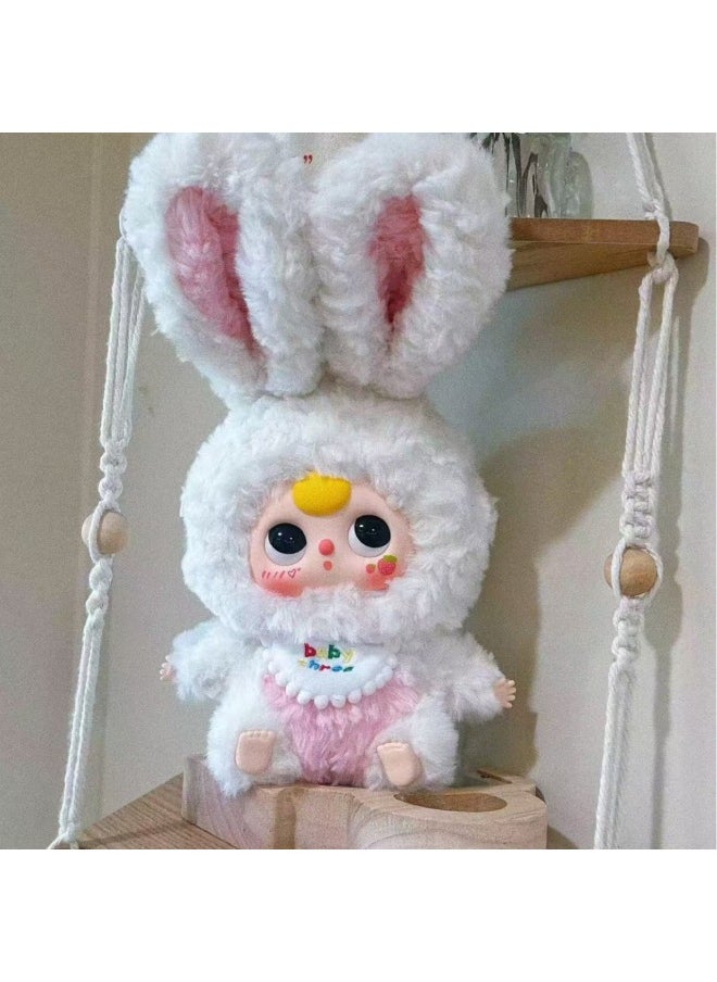Baby Three Lily Rabbit Town Limited Edition Series Plush Blind Box Trendy Play Ornaments Pendant Cute Doll-Color:Brabu Second Generation Random Pattern One