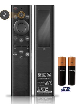 Solar Powered Voice Remote Control Compatible with Samsung TV Frame with Rechargeable Solar Cell, Compatible with Samsung 2021-2022 Neo LED Smart 4K UHD TV (BN59-01385A) with battery - pzsku/Z8919FBE21DDDCBCD0B28Z/45/_/1733393149/ec3f6d0d-e128-44cb-9185-b95cdb98cae6
