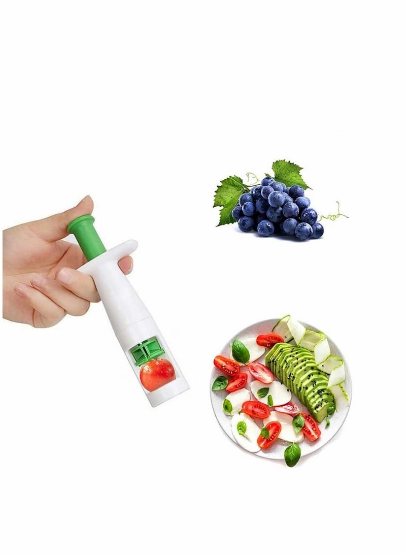نيبمينينت Grape Cutter For Kids Slicer Kitchen Gadget Peeler Cherry Tomato Strawberry Creative Gadgets - Image 1