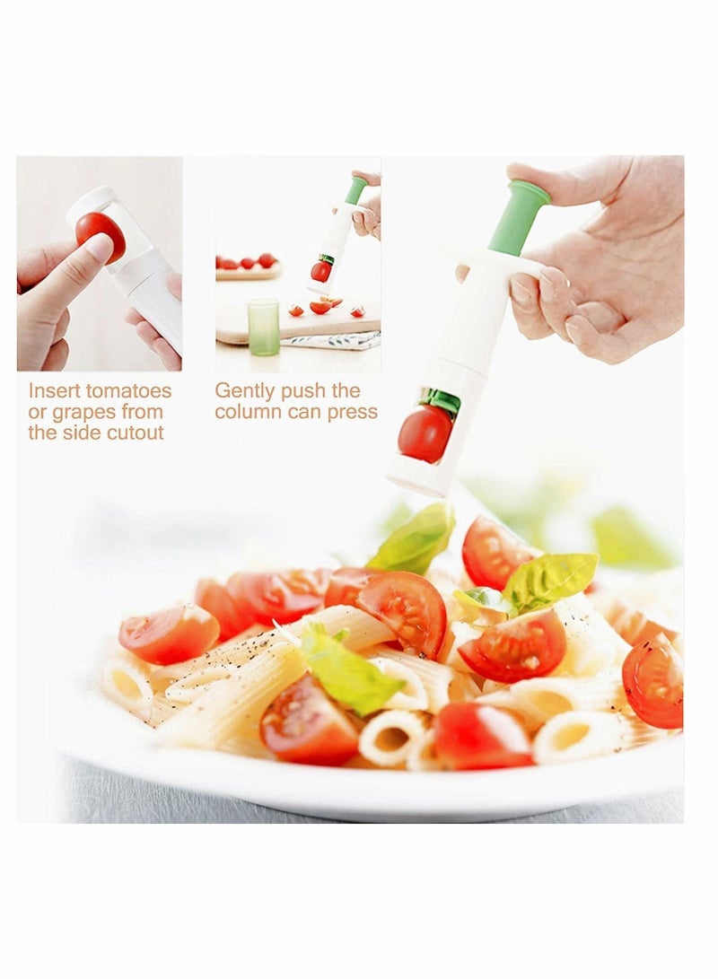 نيبمينينت Grape Cutter For Kids Slicer Kitchen Gadget Peeler Cherry Tomato Strawberry Creative Gadgets - Image 2