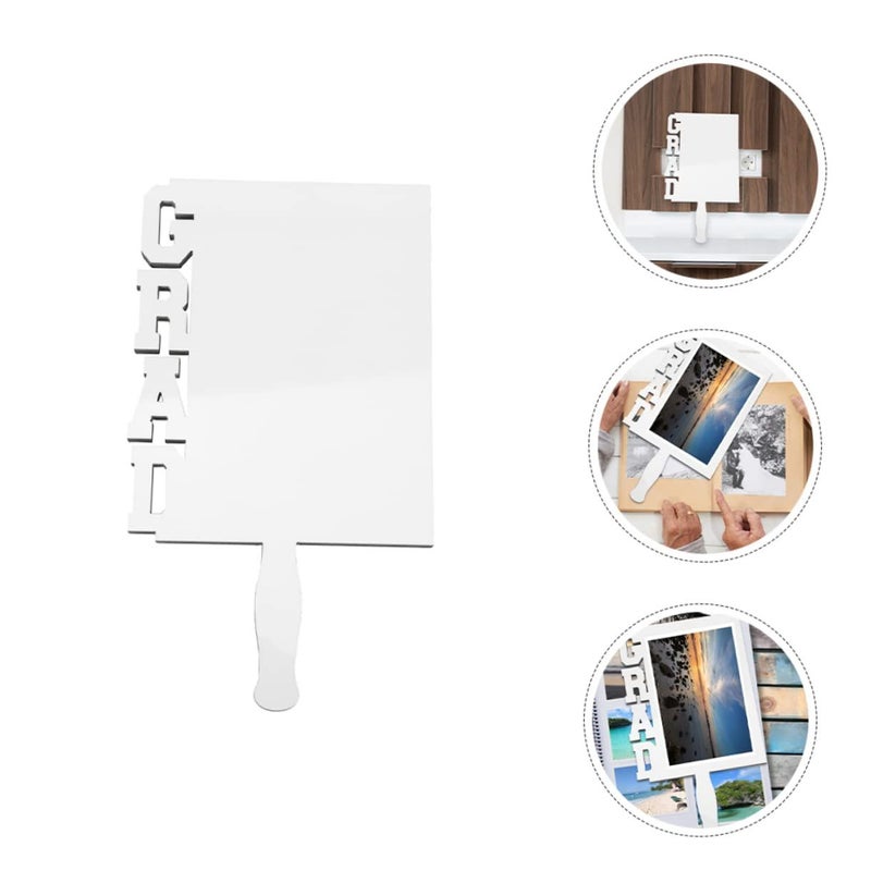 Graduation Sublimation Photo Frame White 25 80 X 15 00 X 0 50 CM Blank Heat Transfer Picture Frame Table Centerpiece - Image 4