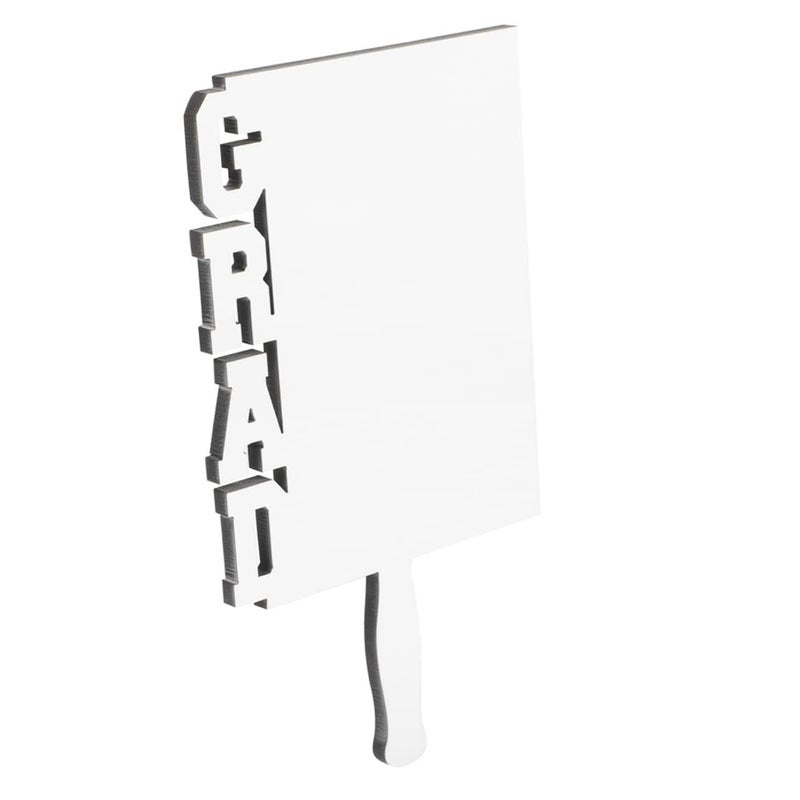 Graduation Sublimation Photo Frame White 25 80 X 15 00 X 0 50 CM Blank Heat Transfer Picture Frame Table Centerpiece - Image 1