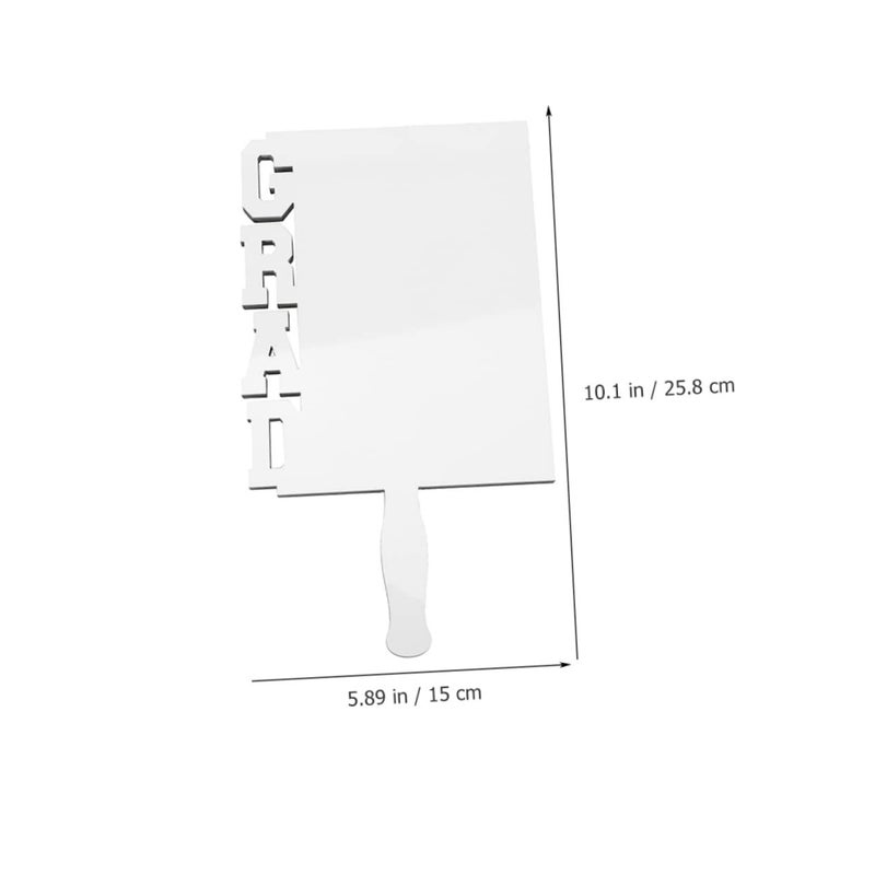 Graduation Sublimation Photo Frame White 25 80 X 15 00 X 0 50 CM Blank Heat Transfer Picture Frame Table Centerpiece - Image 5