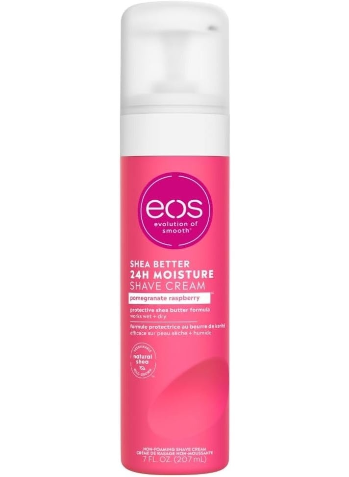EOS Ultra Moisturizing Shave Cream - Pomegranate Raspberry - 207ml - Image 1