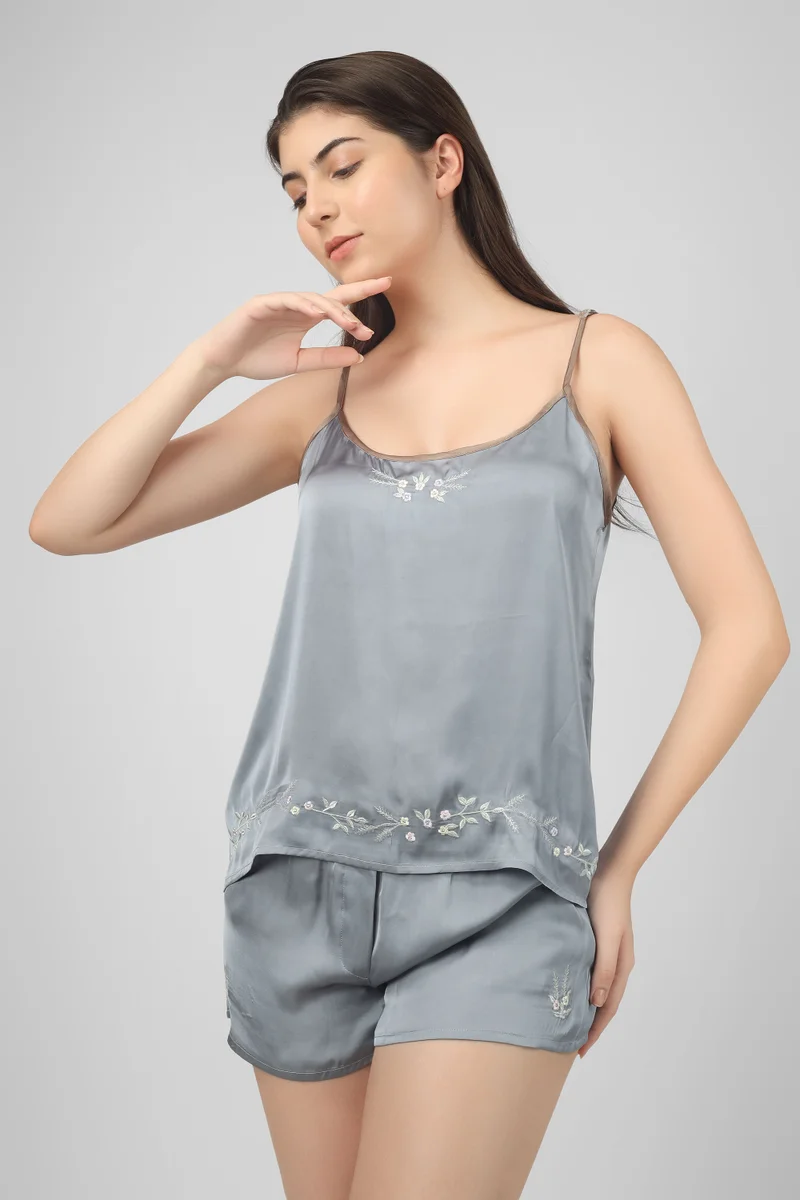 After Dark Evelyn, 3 pc Embroidered Set