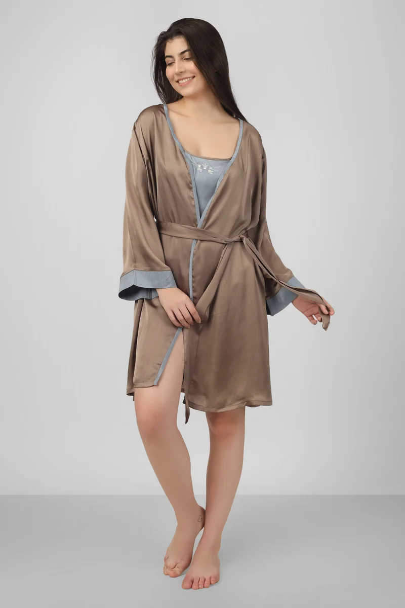 After Dark Evelyn, 3 pc Embroidered Set