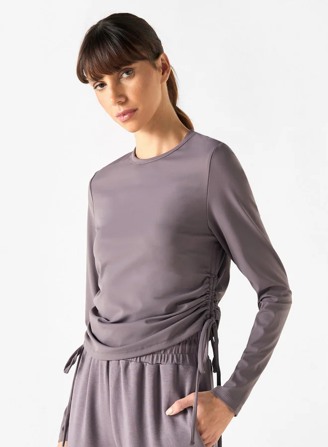 ADOT by Splash T-shirt with Crew Neck and Long Sleeves