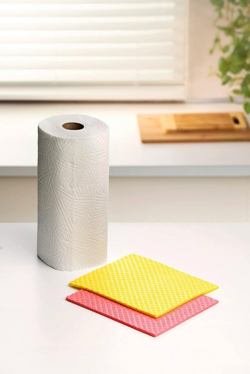 Scotch Brite منشفة إسفنجية متعددة الاستخدامات من سكوتش-برايت ULTRA عرض 10 قطع - Image 4